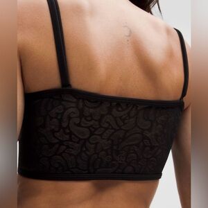 Lululemon Nulu Paisley Lace-Back Yoga Bra XS